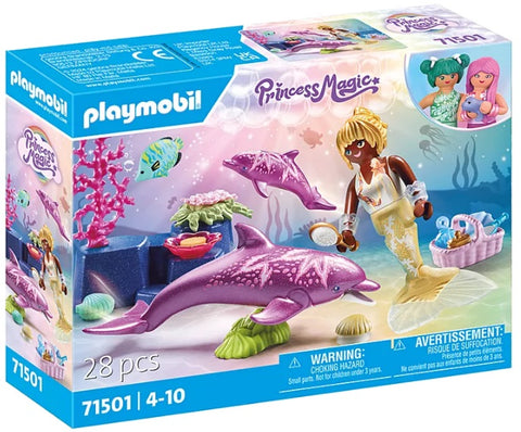 Princess Magic Mermaid with Dolphins