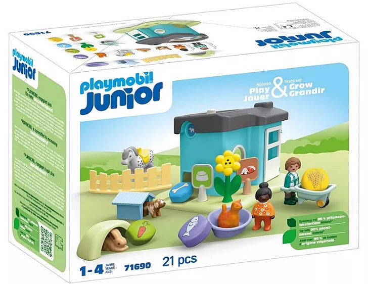 Junior Animal Home with Treat Dispenser