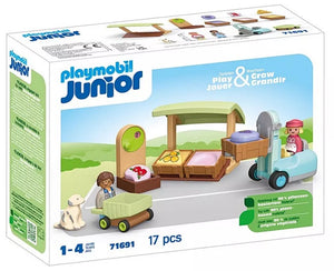 Junior Organic Market Stall & Forklift