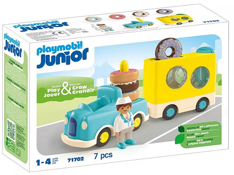 Junior: Crazy Donut Truck with Stacking and Sorting