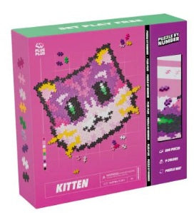 Puzzle by Number - 500pc Kitten