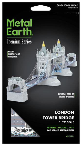 London Tower Bridge Premium Metal Earth