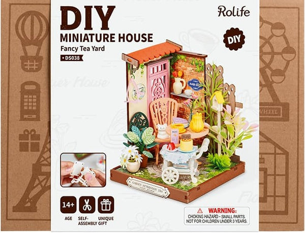 Fancy Tea Yard DIY Miniature House