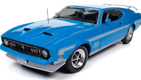 Miniature Gmp FORD MUSTANG 5.0 LX 1989 DETROIT SPEED BLEUE