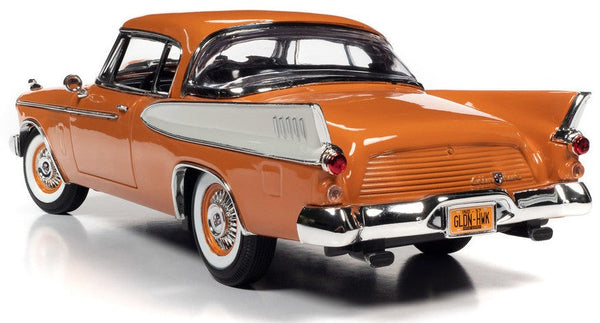 1/18 1957 Studebaker Golden Hawk Coppertone Orange and White