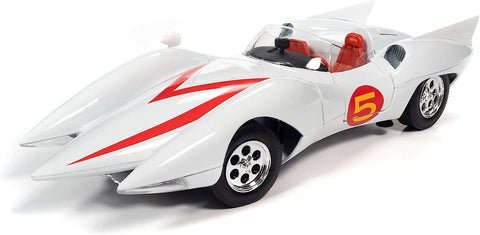 1/18 Speed Racer Mach 5 with Chim Chim and Speed Racer Figures