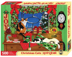 Christmas Cats 500pc Puzzle