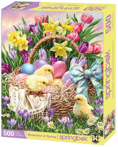 Basketful of Spring 500pc Puzzle