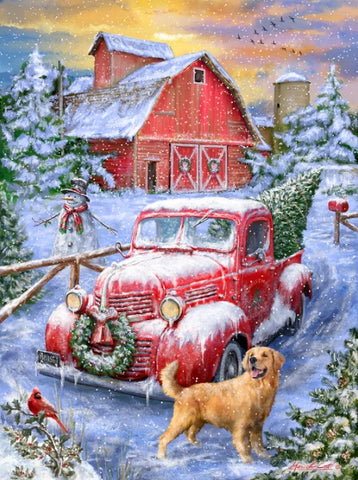 Holidays on the Farm 500pc Puzzle