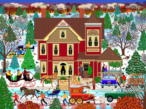 Winter Bed & Breakfast 500pc Puzzle