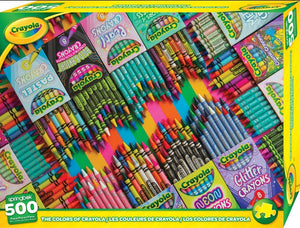 Colors of Crayola 500pc Puzzle