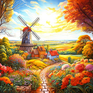 WIndmill on the Farm 500pc Puzzle