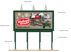 O Marburger Dairy Holiday Billboard PRE-ORDER