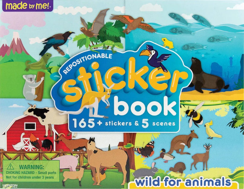 Animal Sticker Book Made by Me