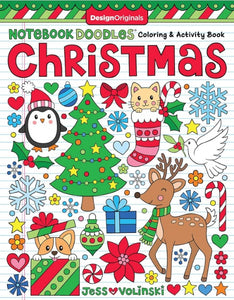 Christmas Doodles Coloring Book