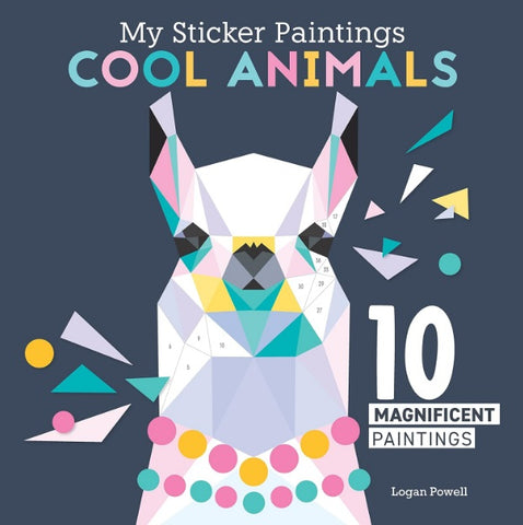 My Sticker Paintings: Cool Animals