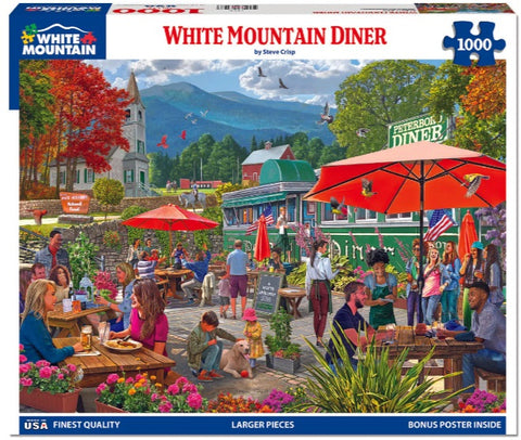 White Mountain Diner 1000pc Puzzle