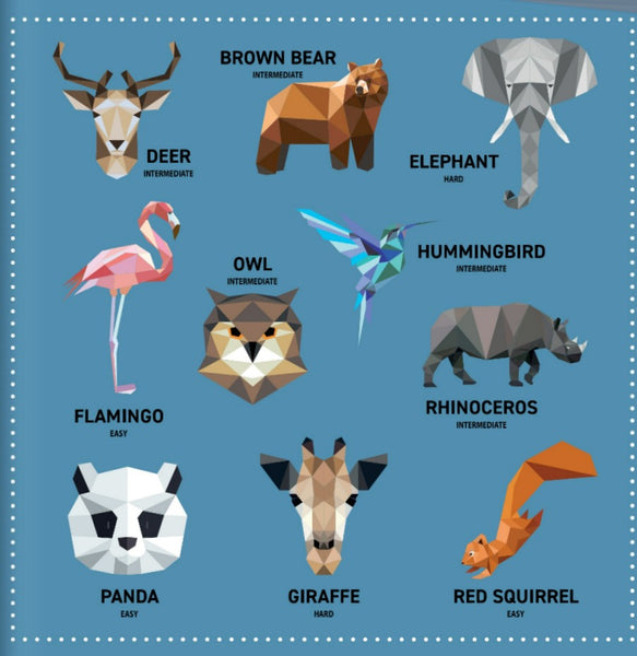 My Sticker Paintings Animals of the World