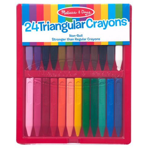 Triangular Crayons - 24 pack