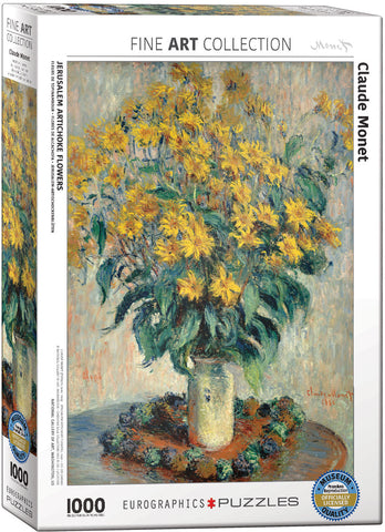 Jeruselam Artichoke Flowers 1000pc Puzzle