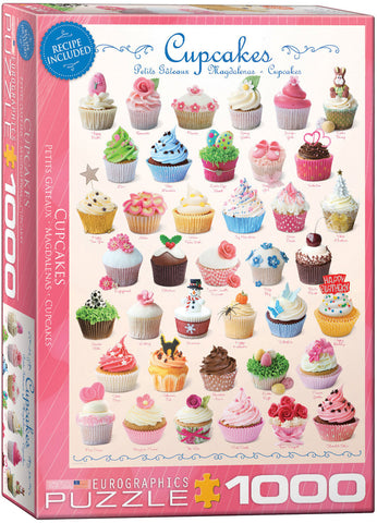 Cupcakes 1000pc Puzzle