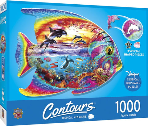 Tropical Menagerie 1000pc Puzzle