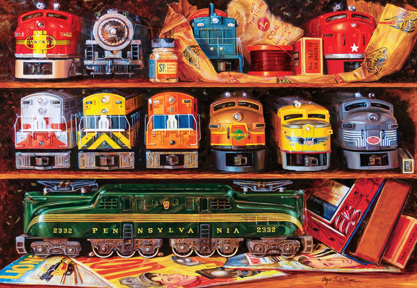 Well Stocked Shelves Lionel Trains 2000pc Puzzle
