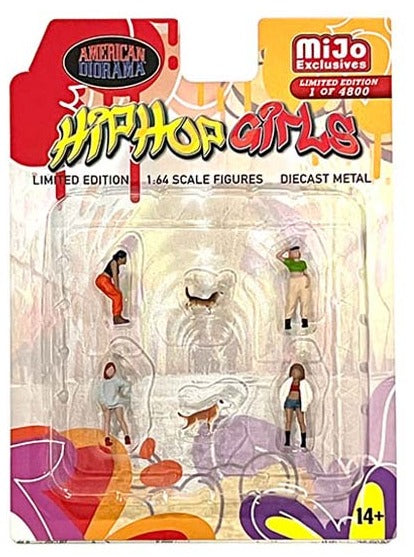 1/64 Hip Hop Girls Figures