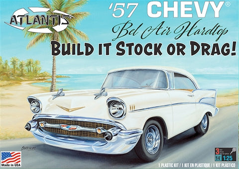 1/25 1957 Chevy Bel Air Hardtop (2 'n 1) Stock or Drag