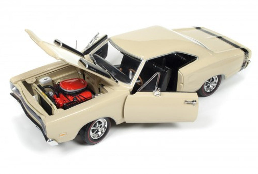 1/18 1969 Dodge Coronet Super Bee Hardtop Cream