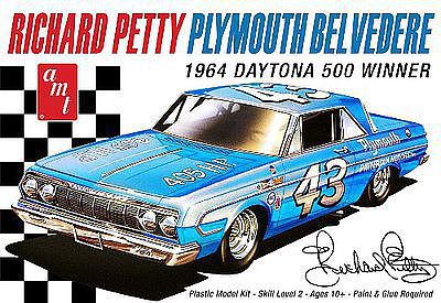 1964 Plymouth Belvedere Coupe Hardtop 1/25 Scale Model Kit - Skill 2 by AMT