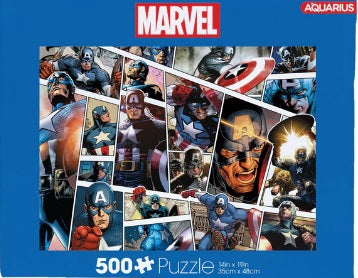 Captain Americal Panels 500pc Puzzle