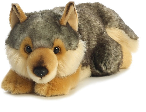 Miyoni Cuddly - 11" Wolf Lying