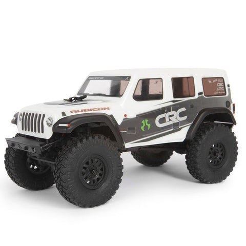 1/24 SCX24 2019 Jeep Wrangler JLU CRC 4WD Rock Crawler Brushed RTR White