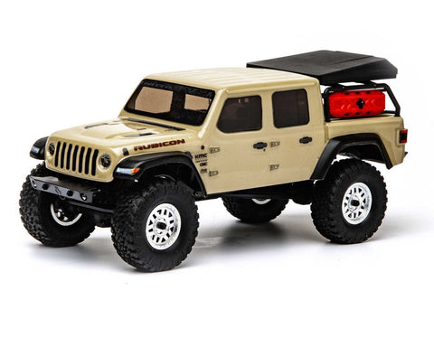 1/24 SCX24 Jeep JT Gladiator 4WD Rock Crawler Brushed RTR, Beige