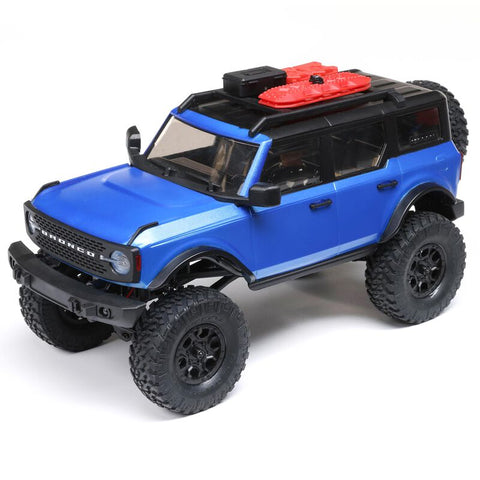 1/24 SCX24 2021 Ford Bronco 4WD Truck Brushed RTR Blue