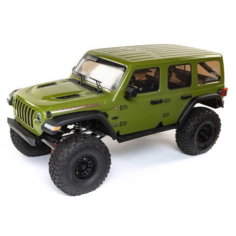 1/6 SCX6 Jeep JLU Wrangler 4WD Rock Crawler RTR Green