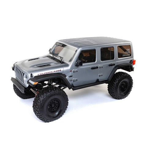 1/6 SCX6 Jeep JLU Wrangler 4WD Rock Crawler RTR Silver