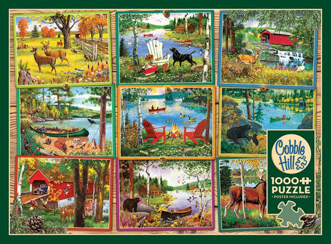 Postcards from Lake Country 1000pc Puzzle