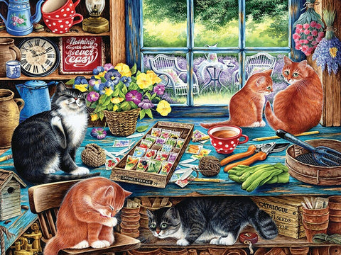 Cats Retreat 1000pc Puzzle