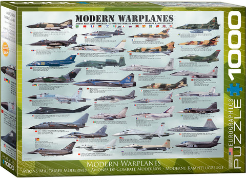 Modern Warplanes 1000pc Puzzle