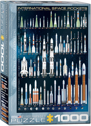 International Space Rockets 1000pc Puzzle