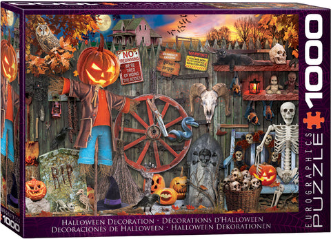 Halloween Decorations 1000pc Puzzle