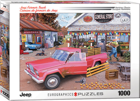 Jeep Farmer Truck 1000pc Puzzle