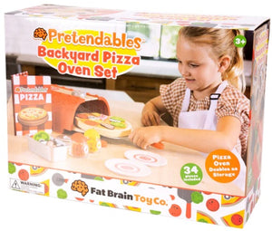 Pretendables Backyard Pizza Oven Set - Elegant Mommy