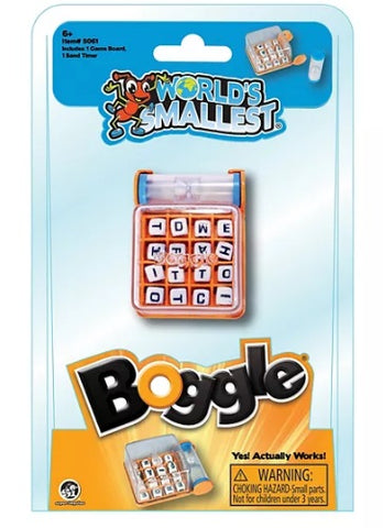 World's Smallest Boggle