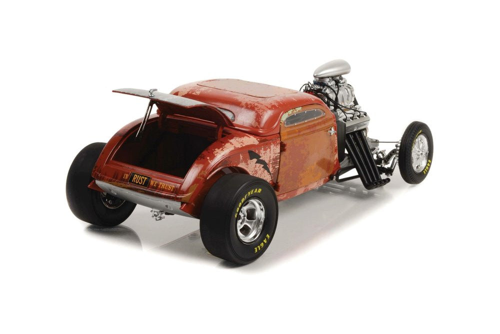 1/18 1934 Blown Altered Coupe Rusted Steel – Hobby Express Inc.