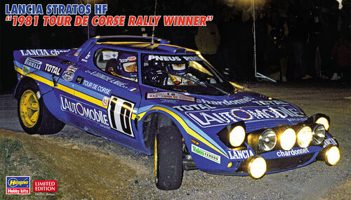 1/24 Lancia Stratos HF 1981 Tour De Corse Rally