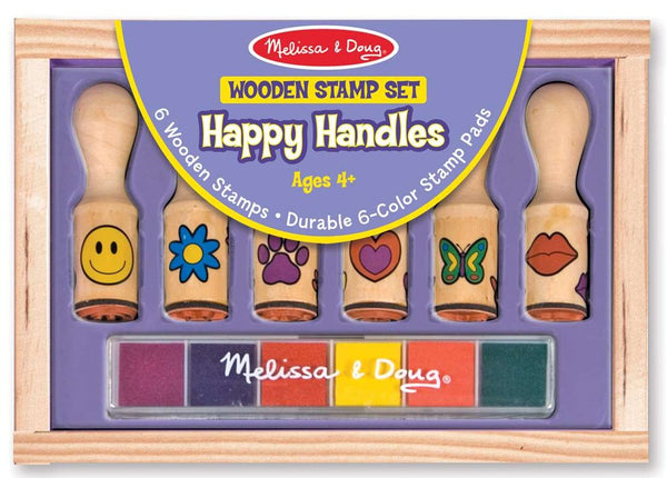 Melissa & Doug Deluxe Wooden Stamp Set