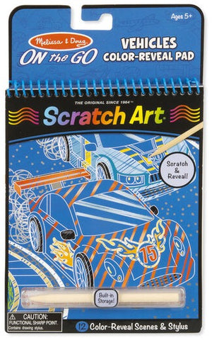 Jumbo Coloring Pad - Vehicles